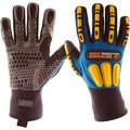 Impacto Protective Products Impacto WGCOOLRIGG Lrg Dryrigger Gloves, Vented Back For Hot Conditions, Oil & Water Resistant WGCOOLRIGGL